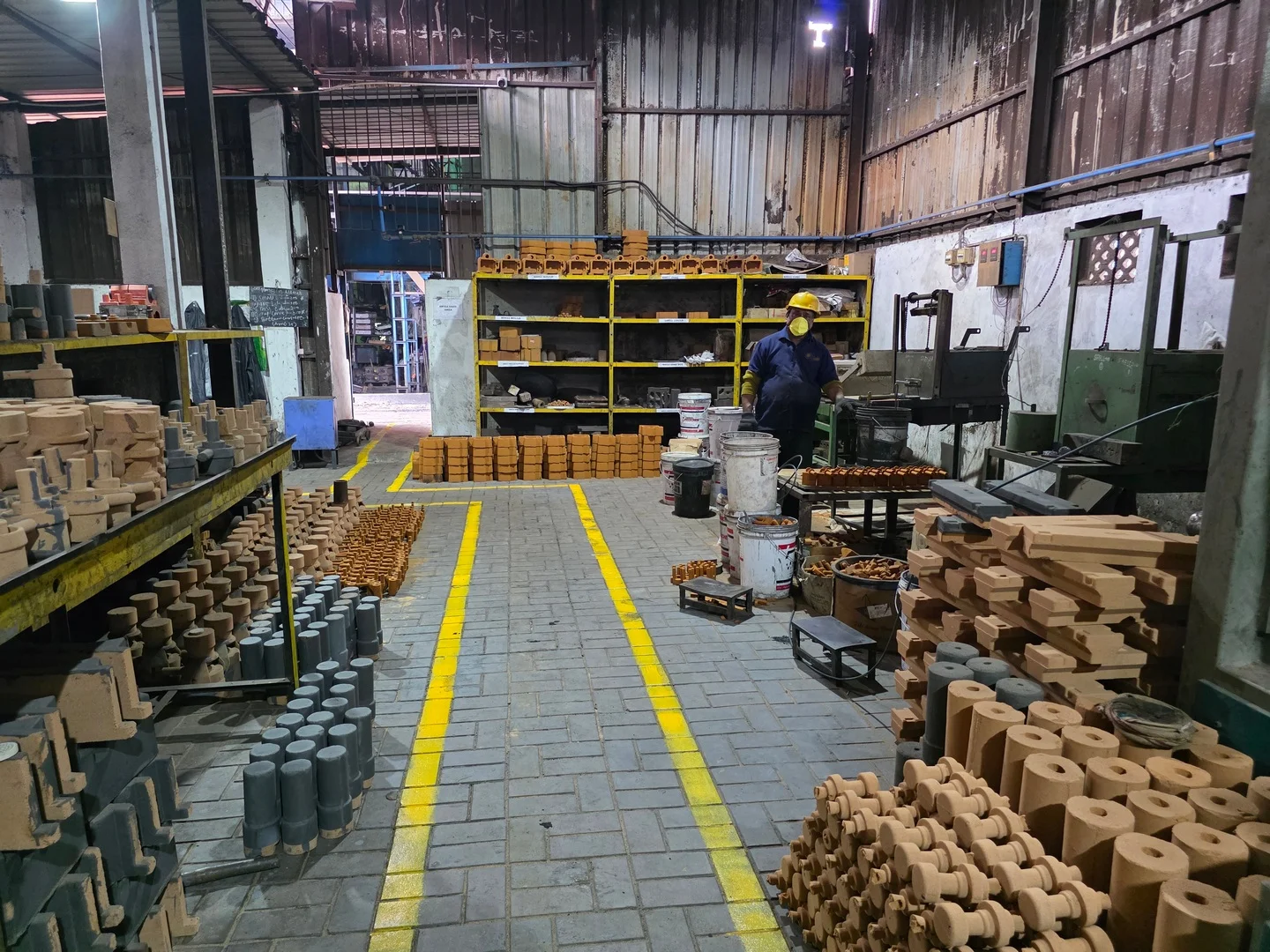 Moulding area